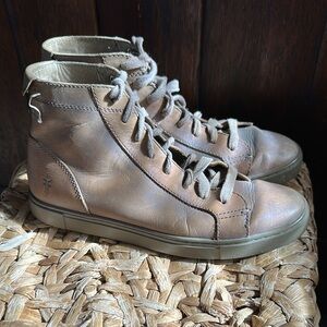 Frye leather high tops
